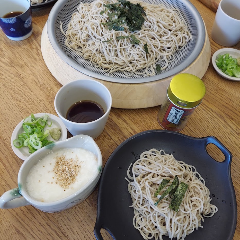 お蕎麦　器　とろろそば