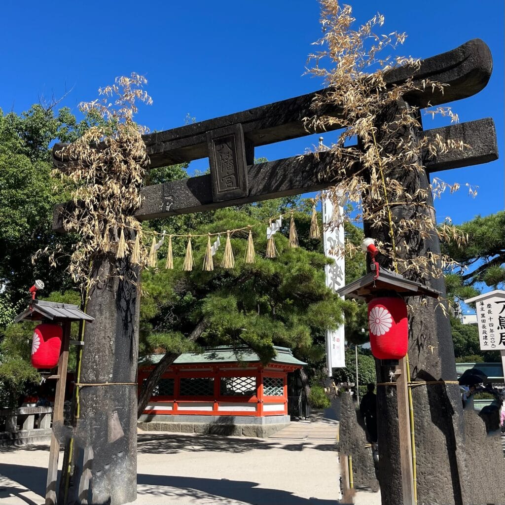 筥崎宮　鳥居