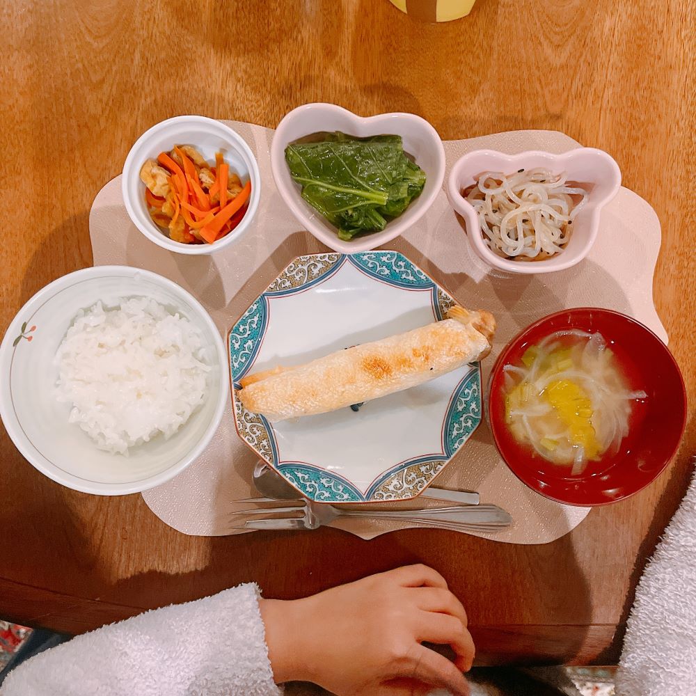 和定食　焼き魚　時短料理