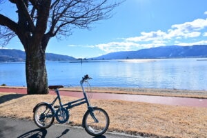 諏訪湖サイクリング
