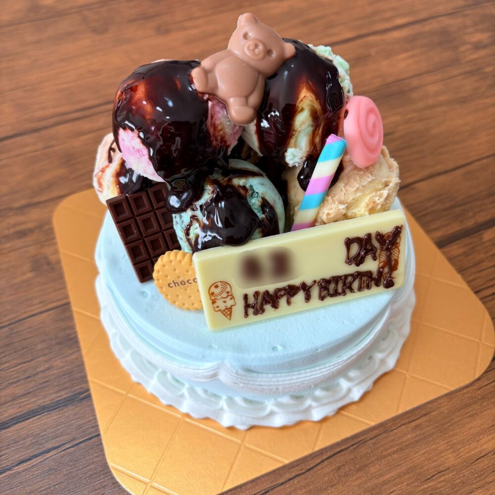 31デコケーキ　サーティワン　アイスケーキ
