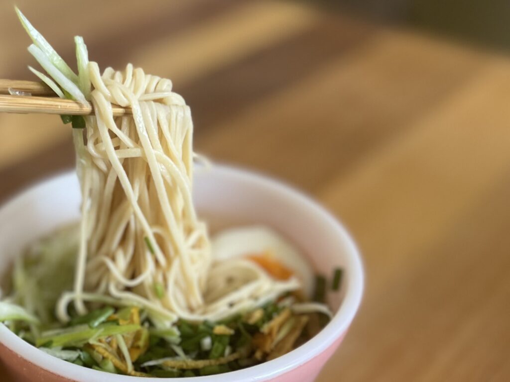 【キッコーマン•大豆麺】3種！「中華そばゆず塩」•「平麺」•「細麺」食べ比べしました TBicoco