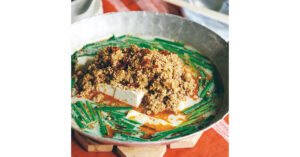 まろやかな大豆風味にピリ辛のアクセント！「担々豆腐鍋」レシピ／川上ミホさん