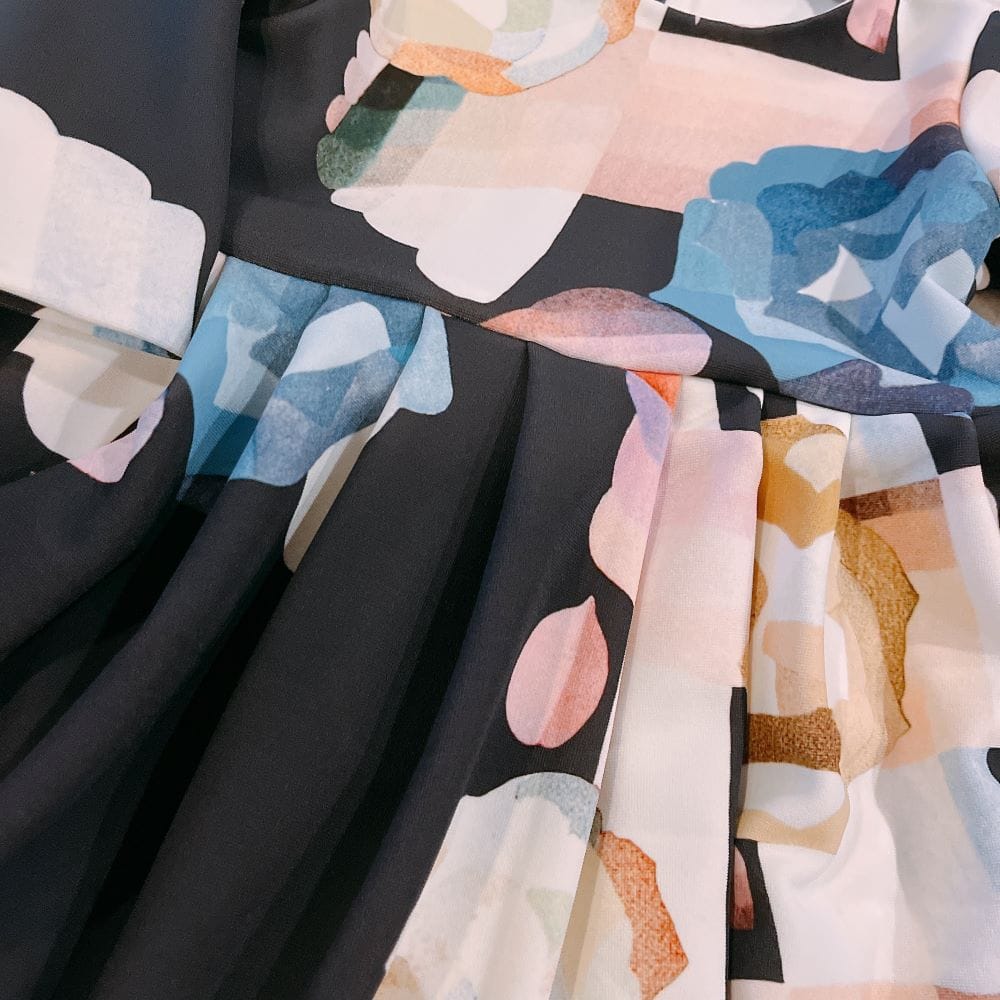 ハンドメイド　ソーイング　子どもドレス