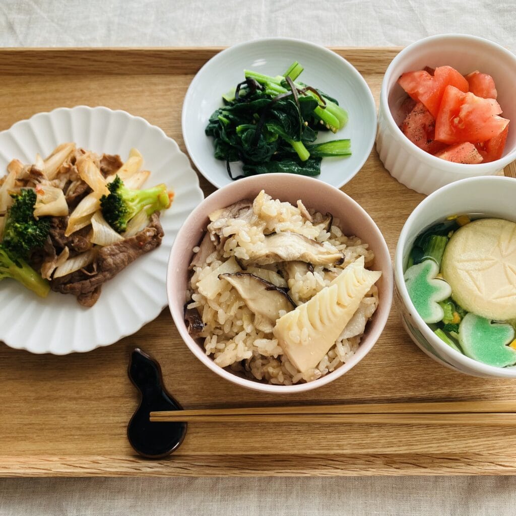 【ぐっち夫妻】豚バラとしいたけの中華おこわ風ををつくってみました！