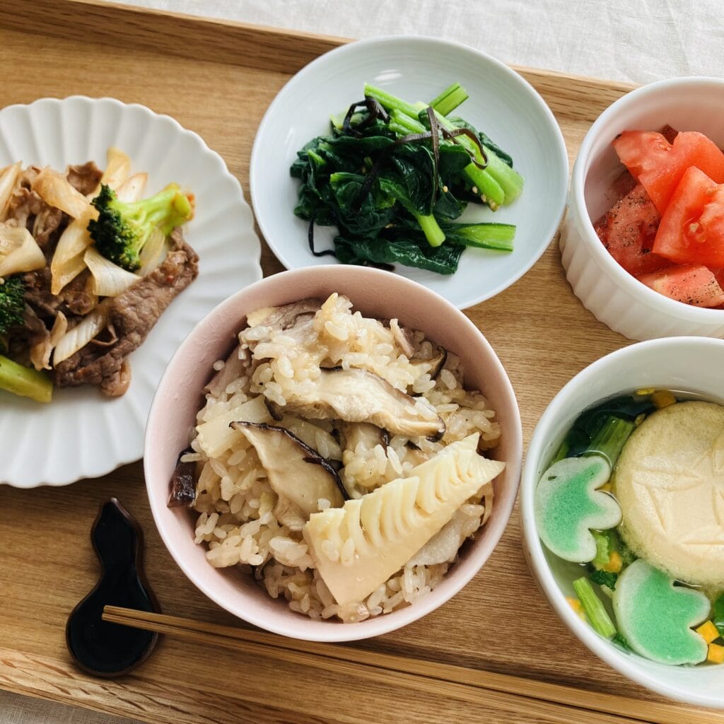 【ぐっち夫妻】豚バラとしいたけの中華おこわ風ををつくってみました！