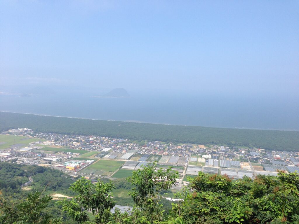 鏡山　虹の松原