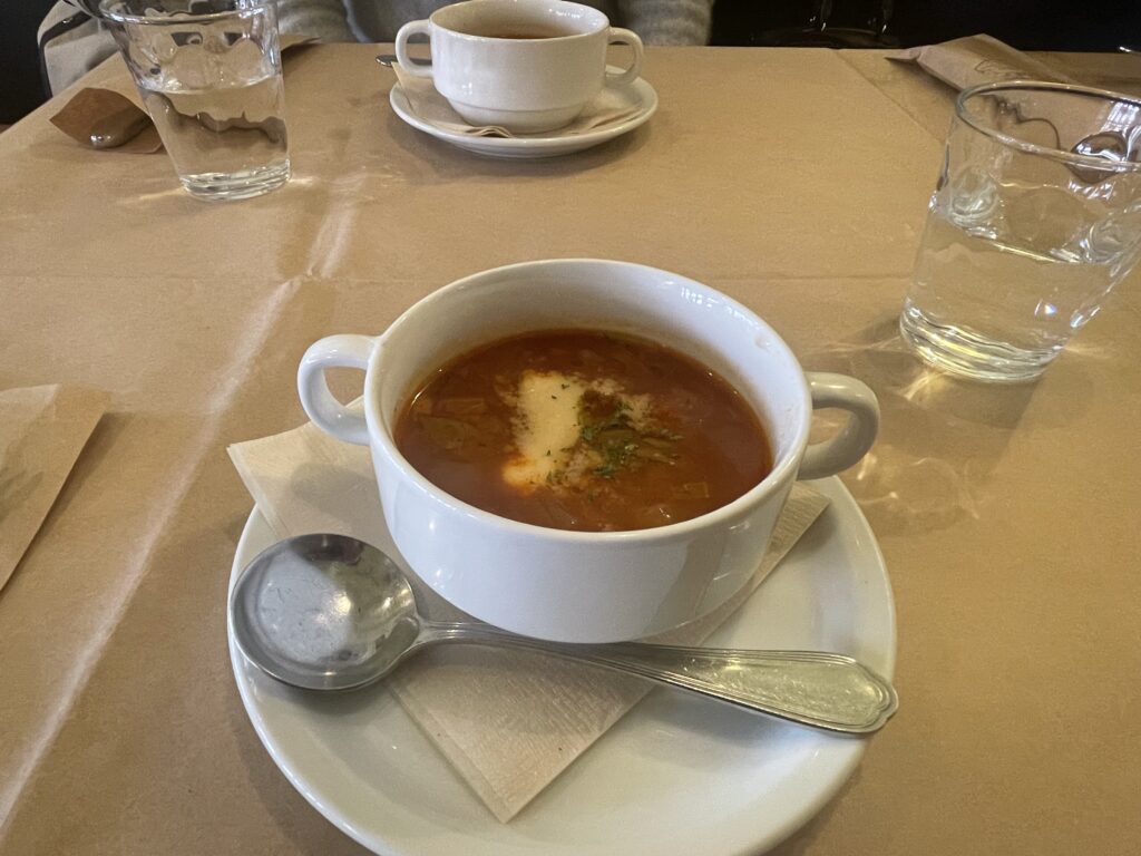 ミネストローネスープ　LEE100人隊　TB　はな　今日のお買い物　おでかけ部