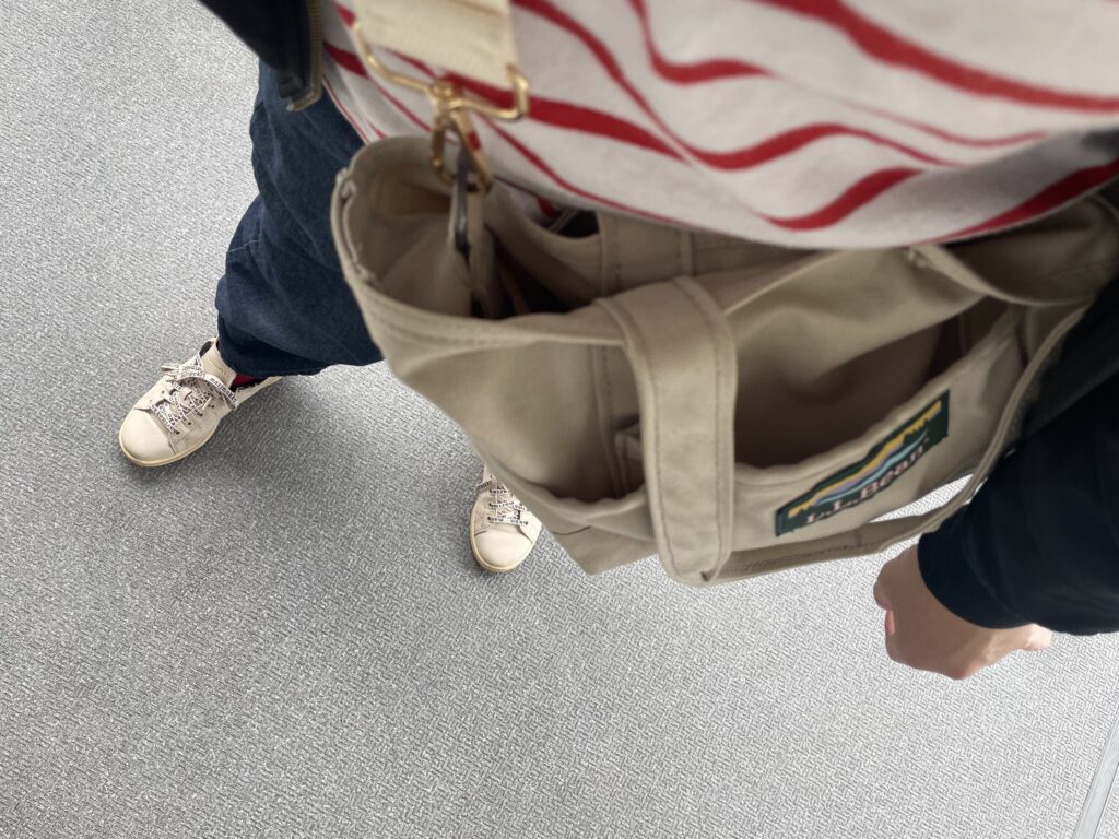 ユニクロGUコーデ2025年1月中旬足元写真1