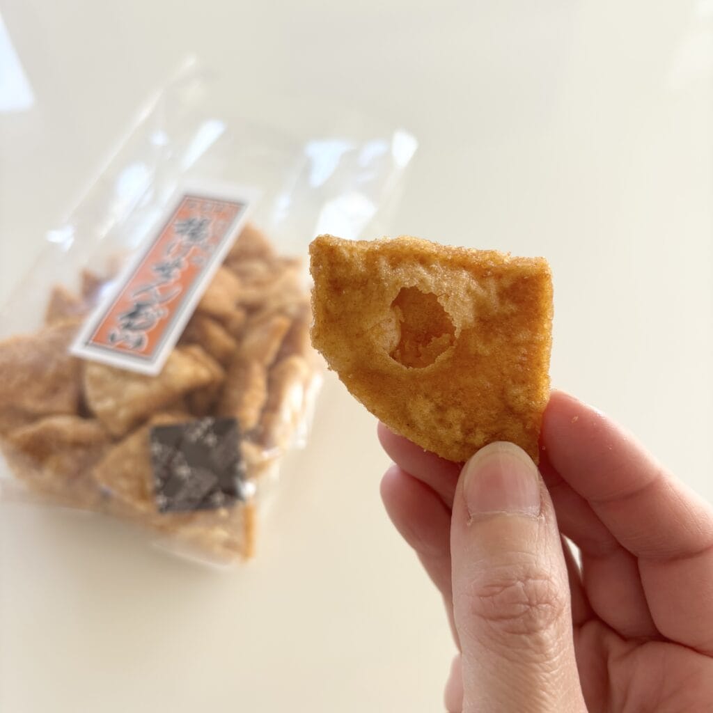 入山煎餅製造所　揚げ煎餅