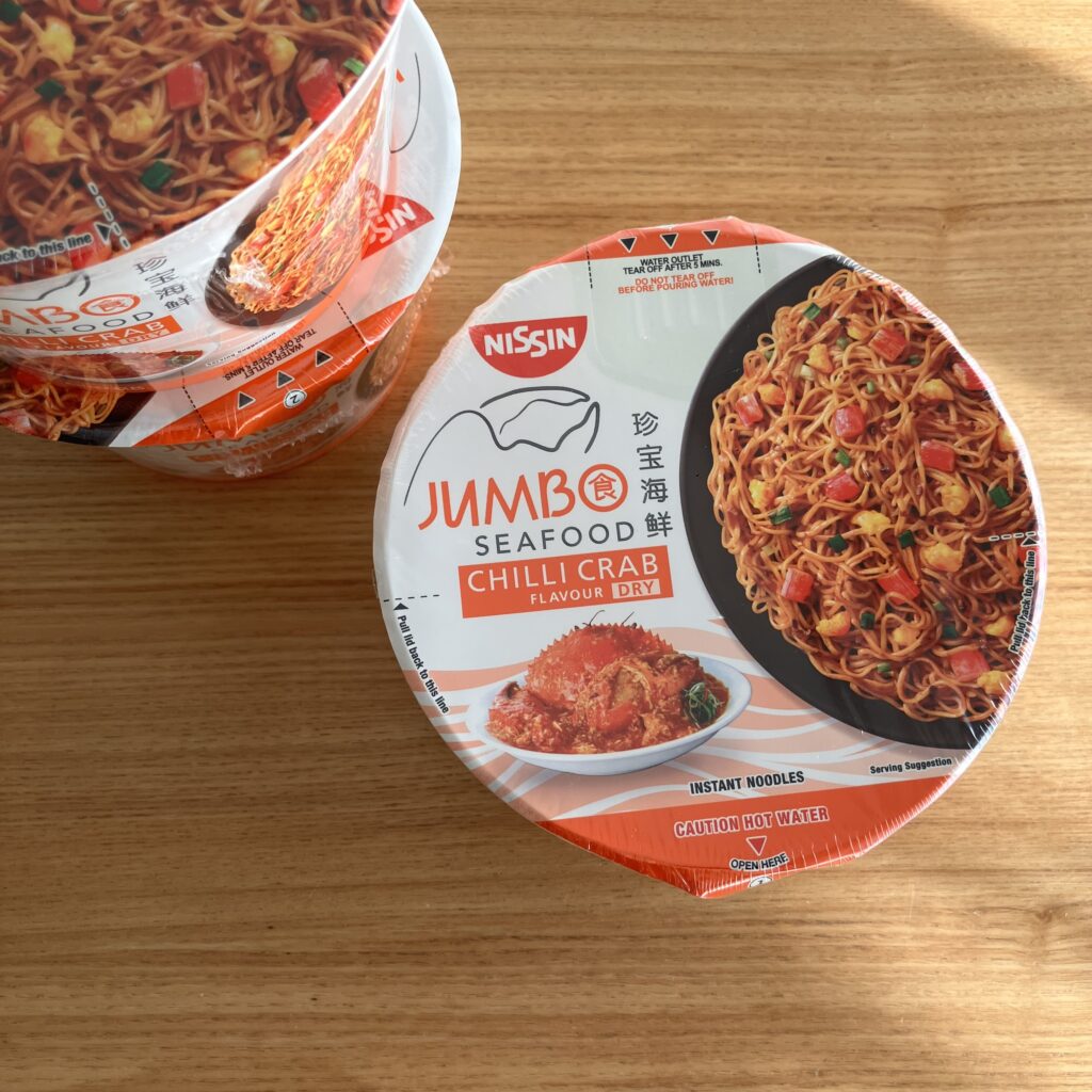 シンガポール　おみやげ　カップ麺