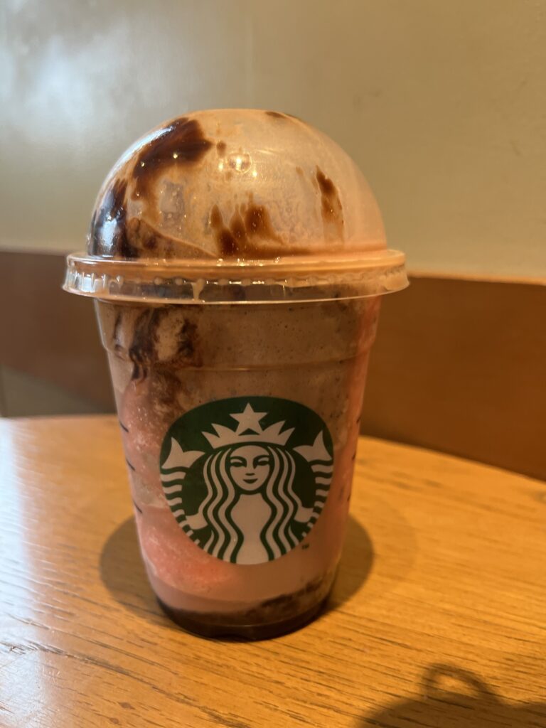 フラペチーノ チョコ 飲み物