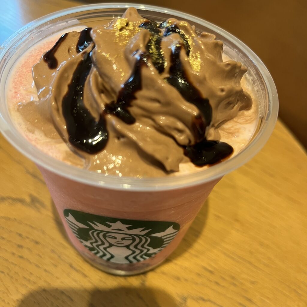 フラペチーノ チョコ 飲み物