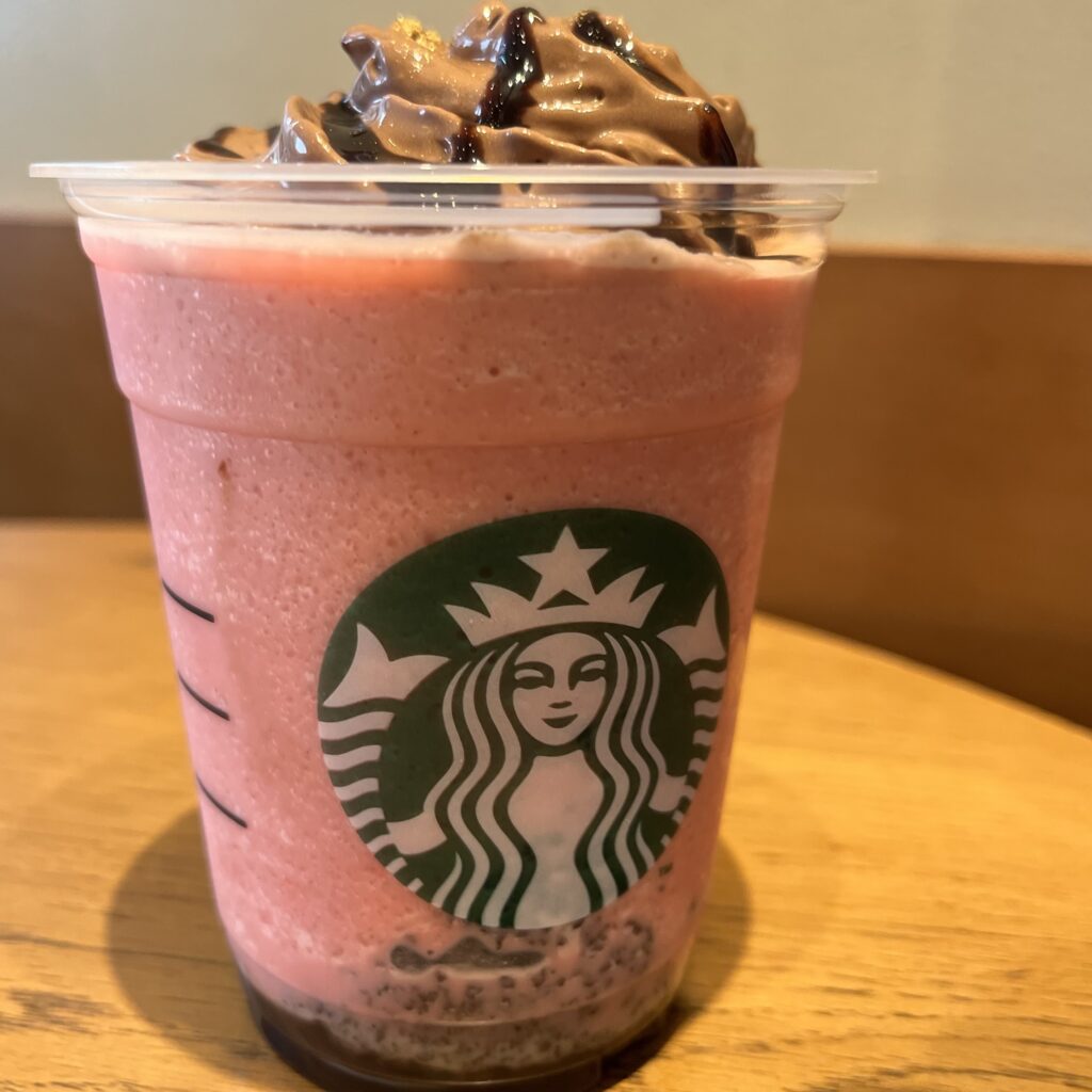 フラペチーノ チョコ 飲み物