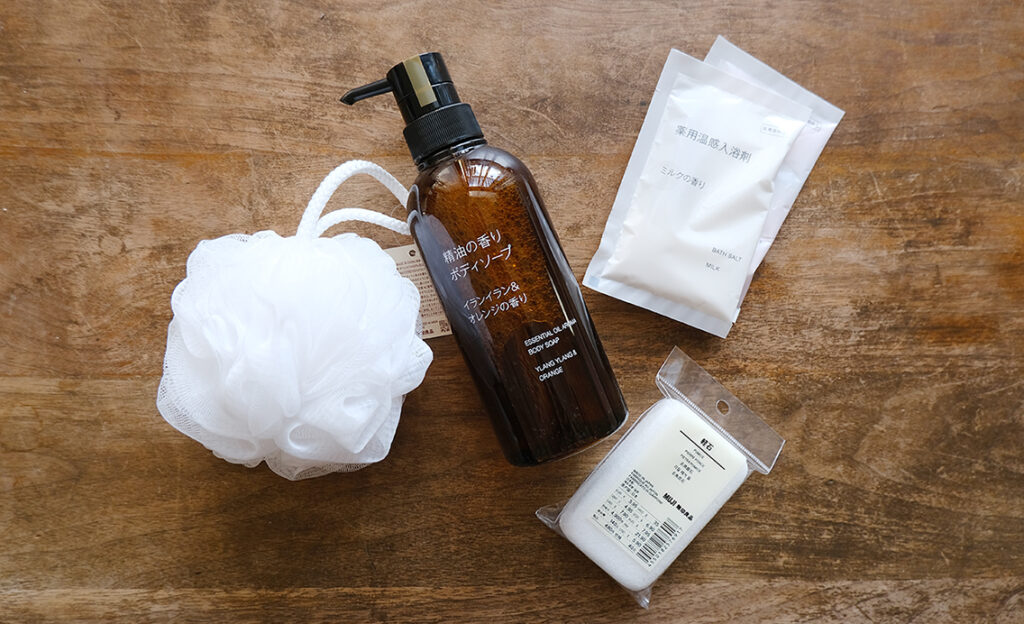 湯船に浸かるのが楽しみになる、無印良品の5つのアイテム