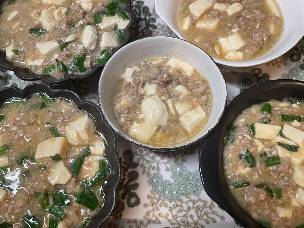 辛くない麻婆豆腐　コウケンテツさん　作ってみましたおいしいLEEレシピ　LEE100人隊　TB　はな　料理部　2025年1月下旬