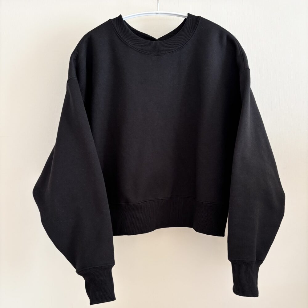 and me　裏起毛スウェットカーディガン