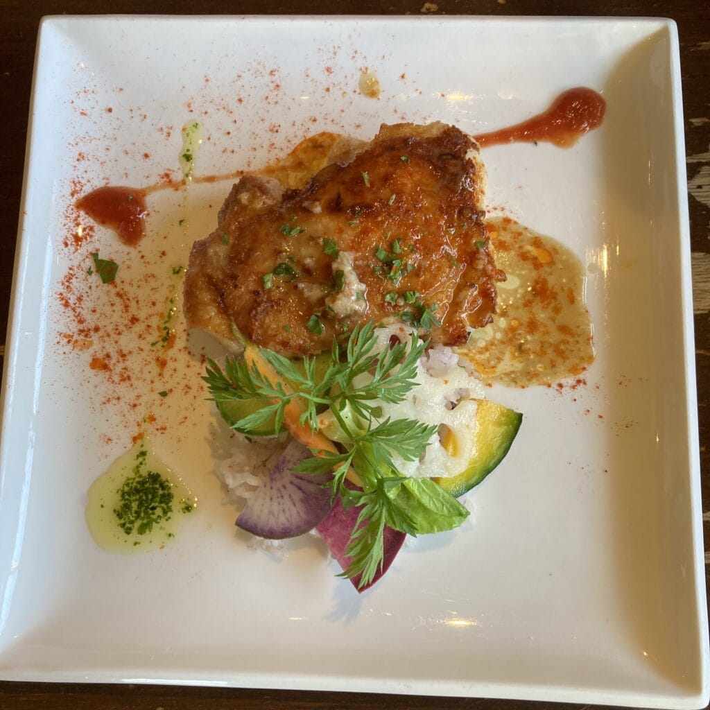 徳永食堂チキンソテー