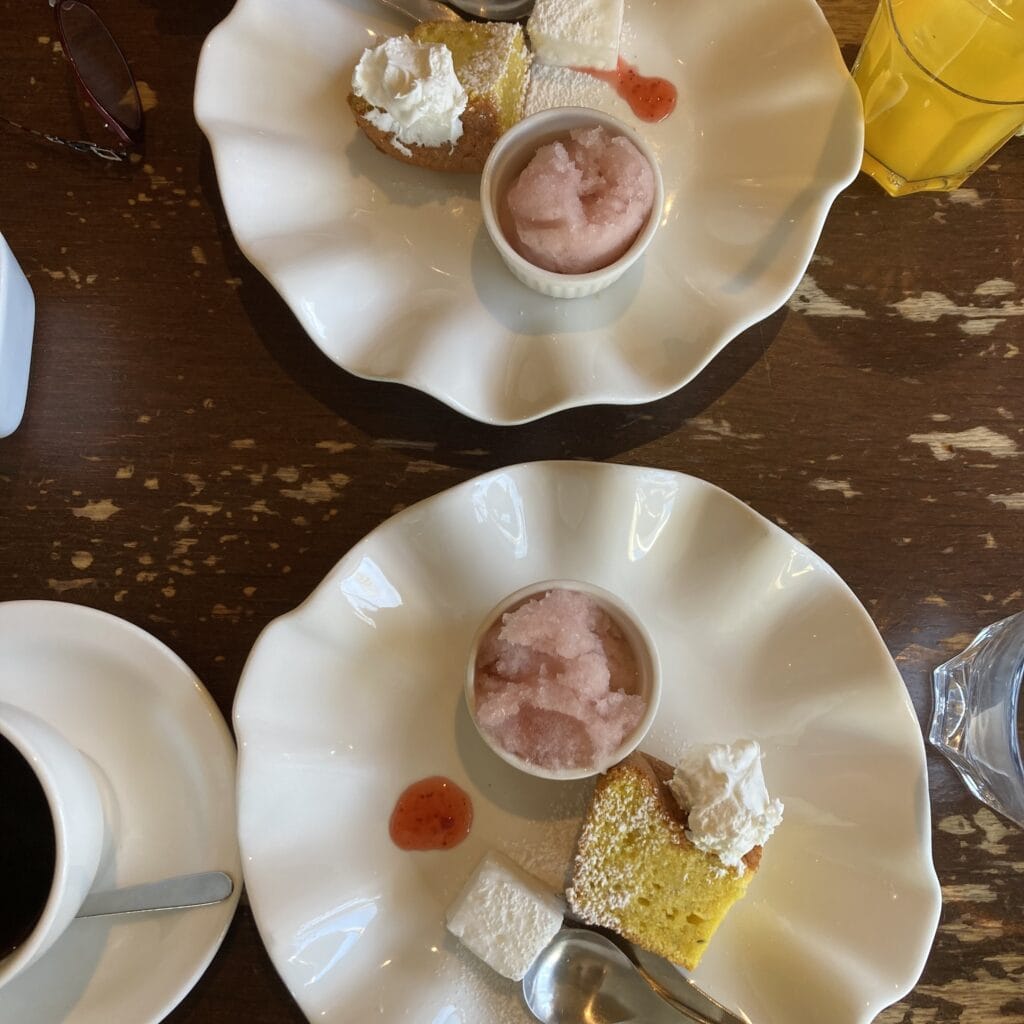 徳永食堂デザート