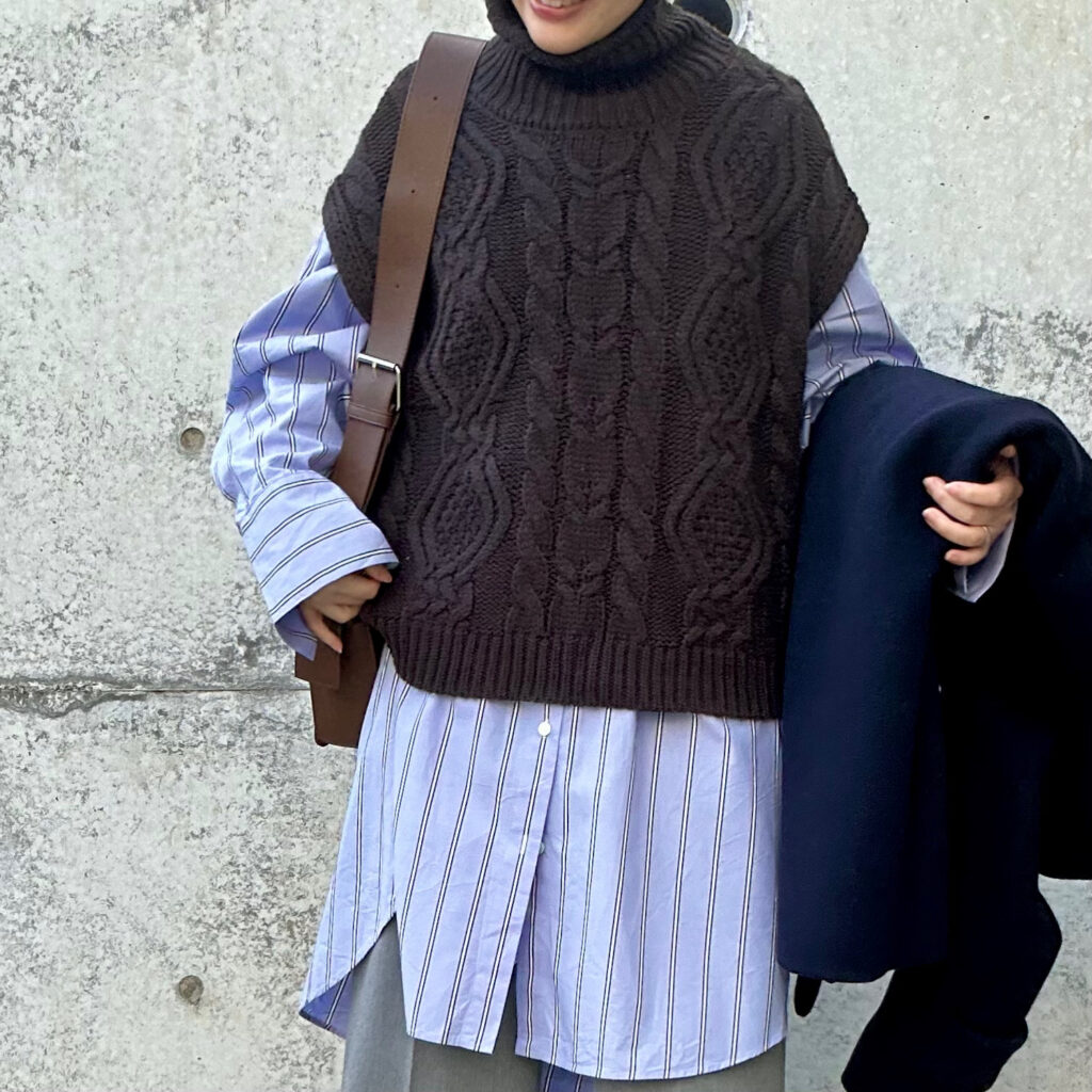 30代ママ冬のパンツコーデ