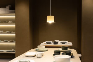 yumiko iihoshi porcelain 青山店 ディスプレイ