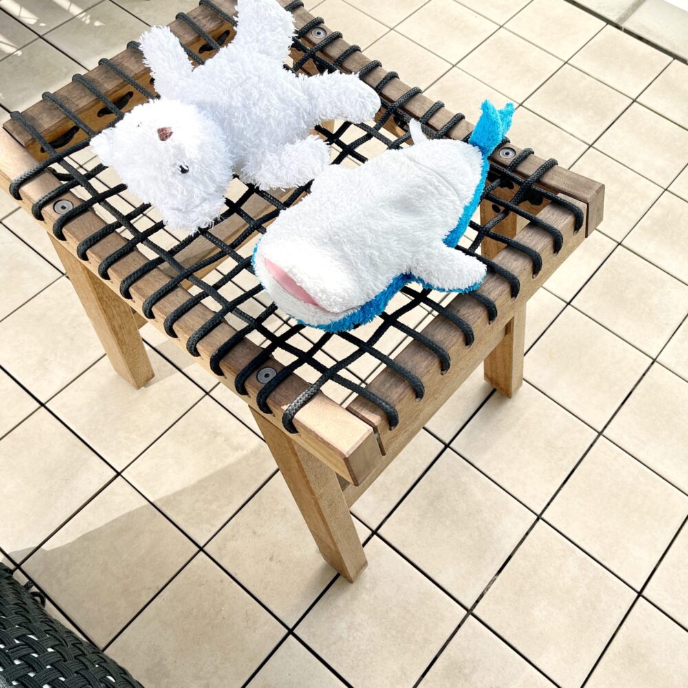 ぬいぐるみ　洗濯