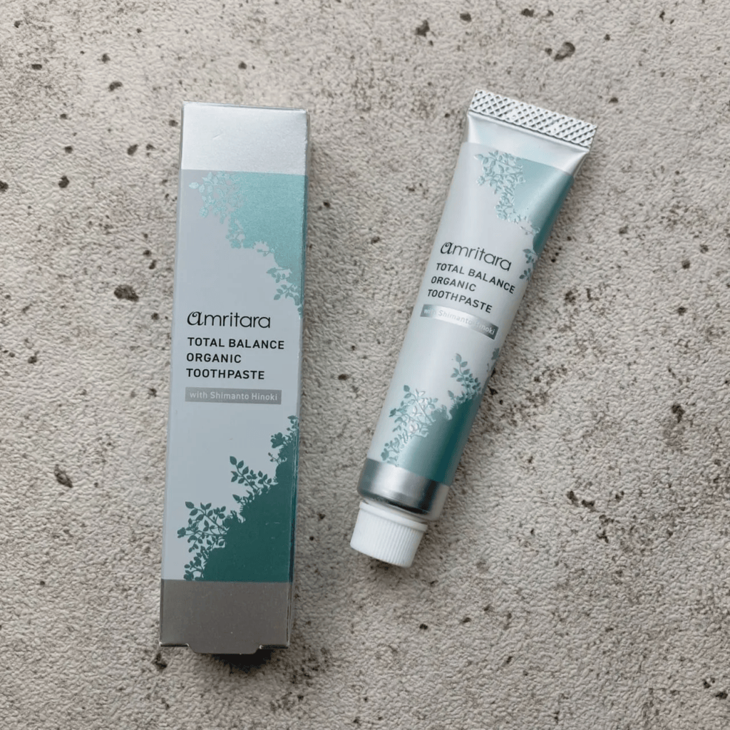 アムリターラ「トータル バランス オーガニック トゥースペースト」　20gパッケージ