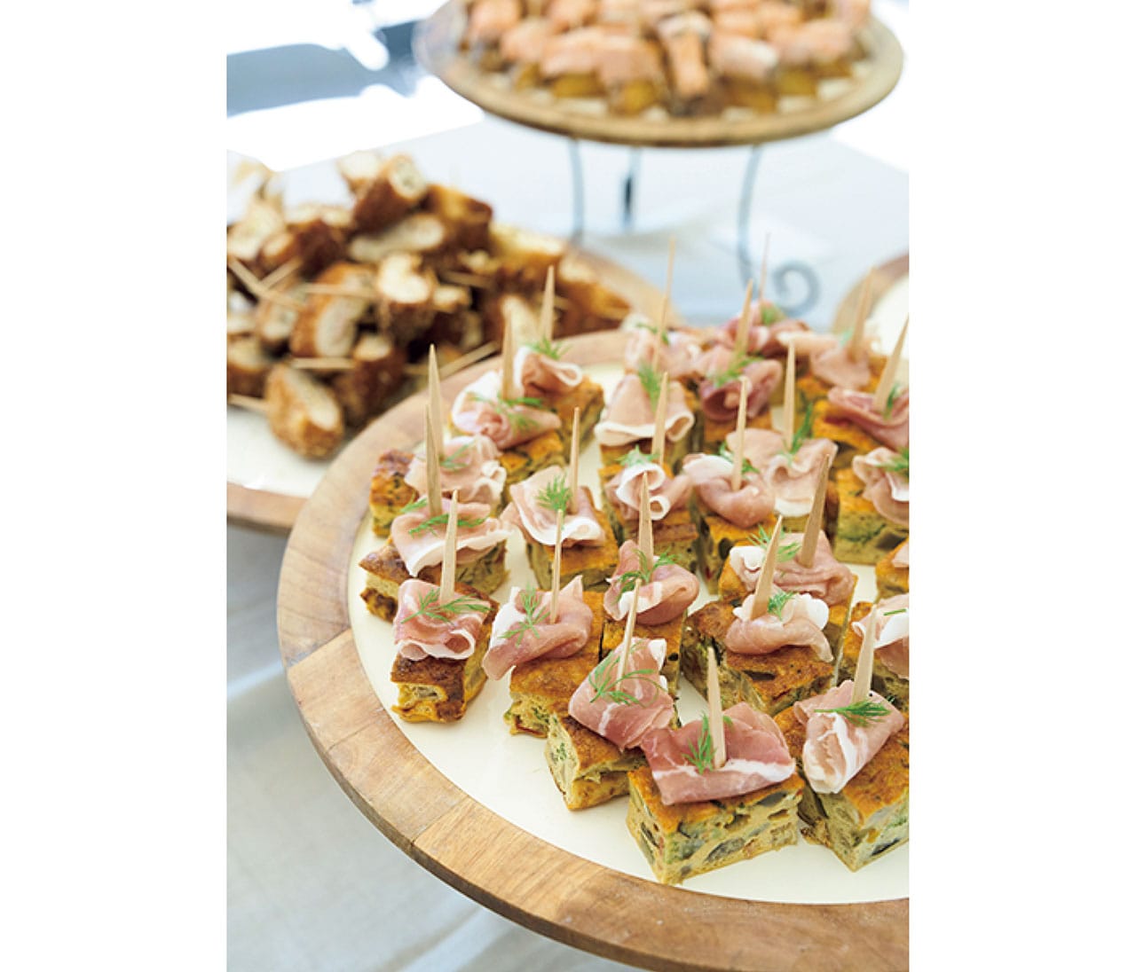 体にやさしい味わいと食べやすいひと口サイズでおしゃべりのスピードもぐんぐんアップ。