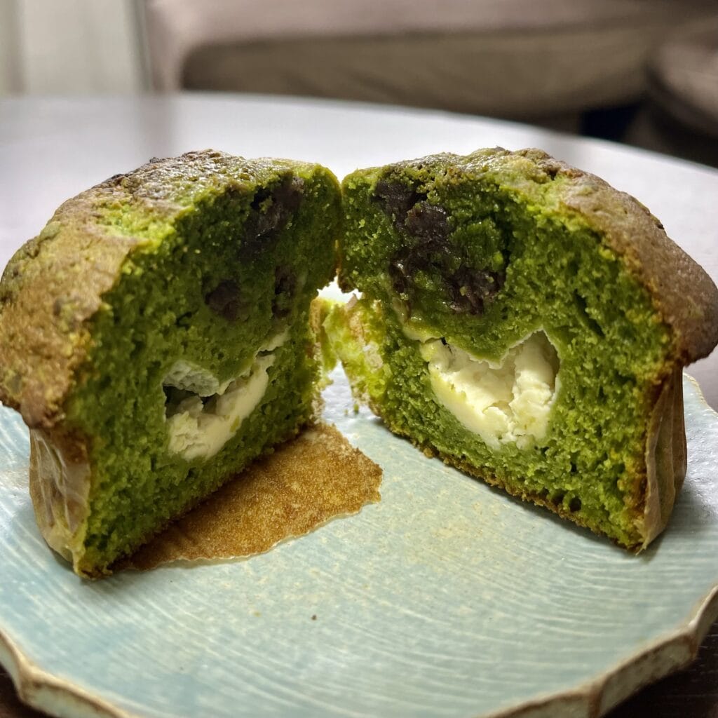 マフィン 抹茶