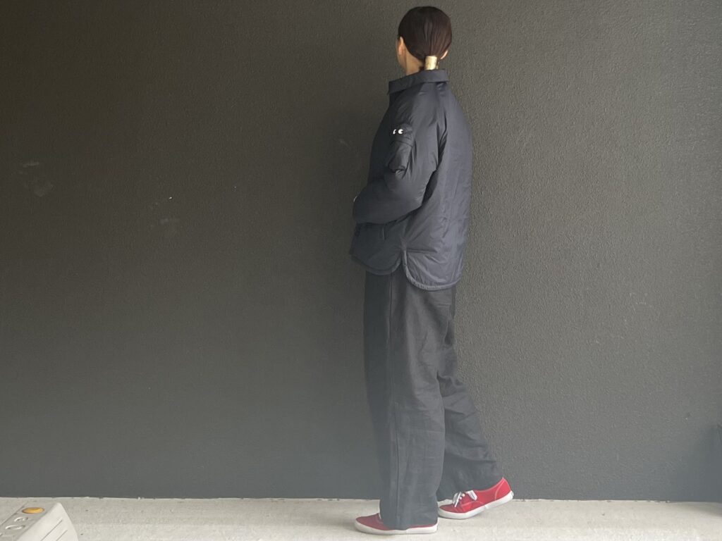 【ユニクロ】親子でシェアして着るパフテックジャケット（KIDS 150）TBicoco