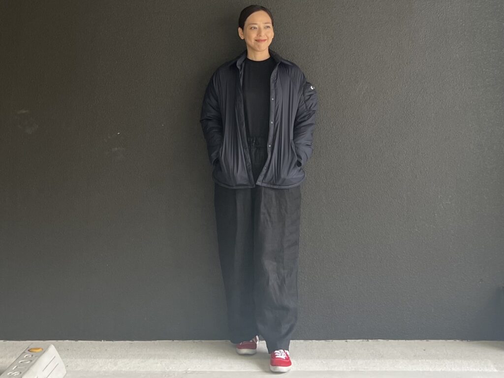 【ユニクロ】親子でシェアして着るパフテックジャケット（KIDS 150）TBicoco