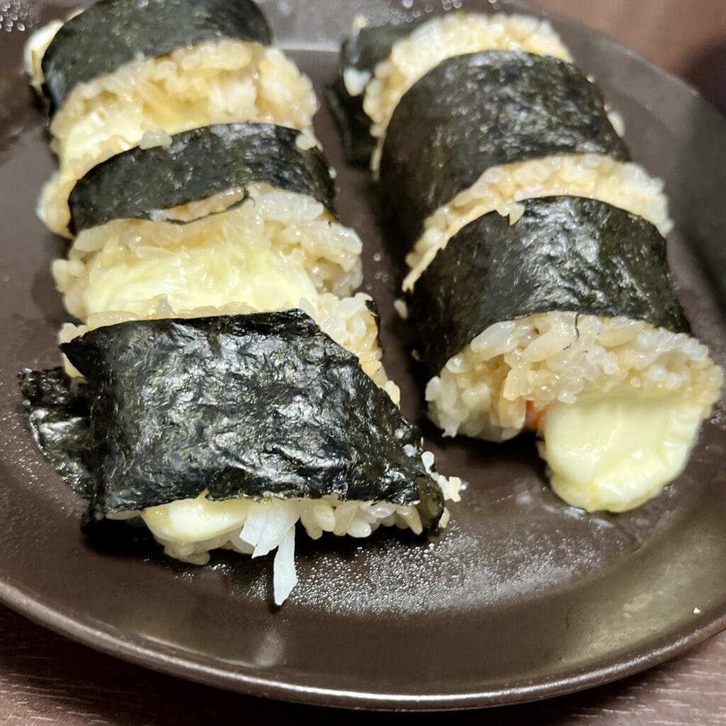 チーズキンパ 巻き寿司