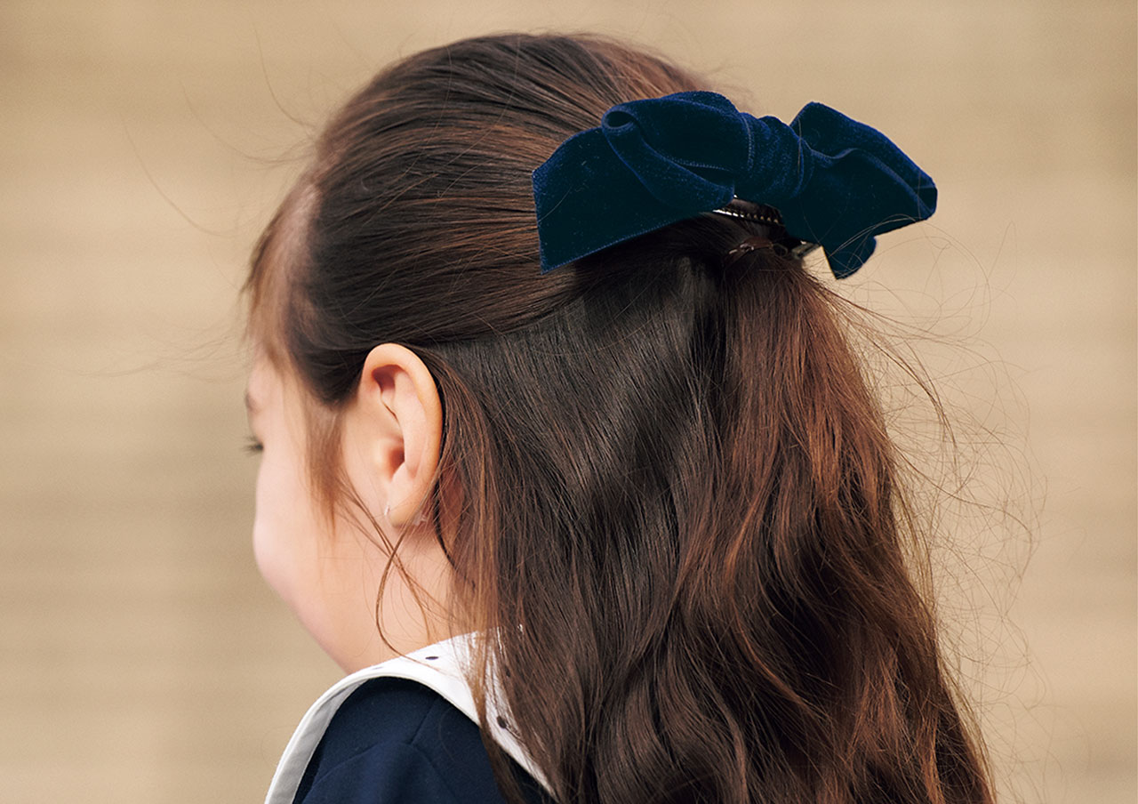 ホーム・ミコさんの12classe ベロアリボンバレッタのコーデ