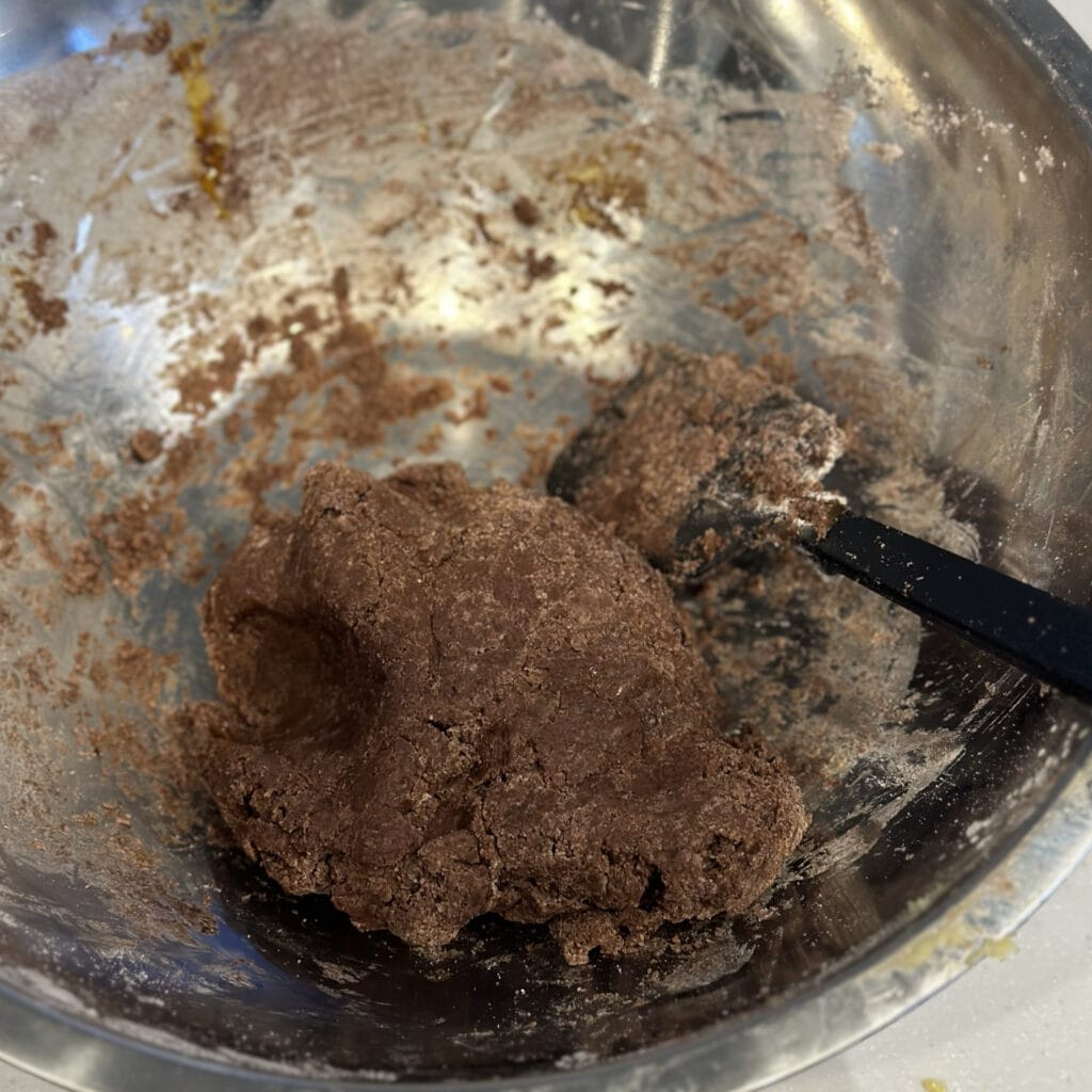 栗原はるみさんレシピ　チョコレートアイスボックスクッキー