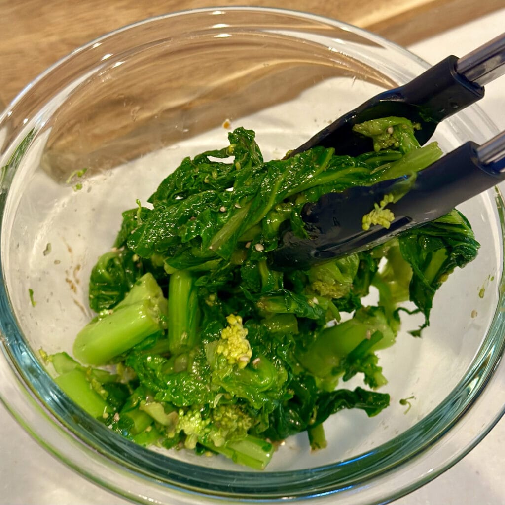 コウケンテツさんレシピ　菜の花のナムル