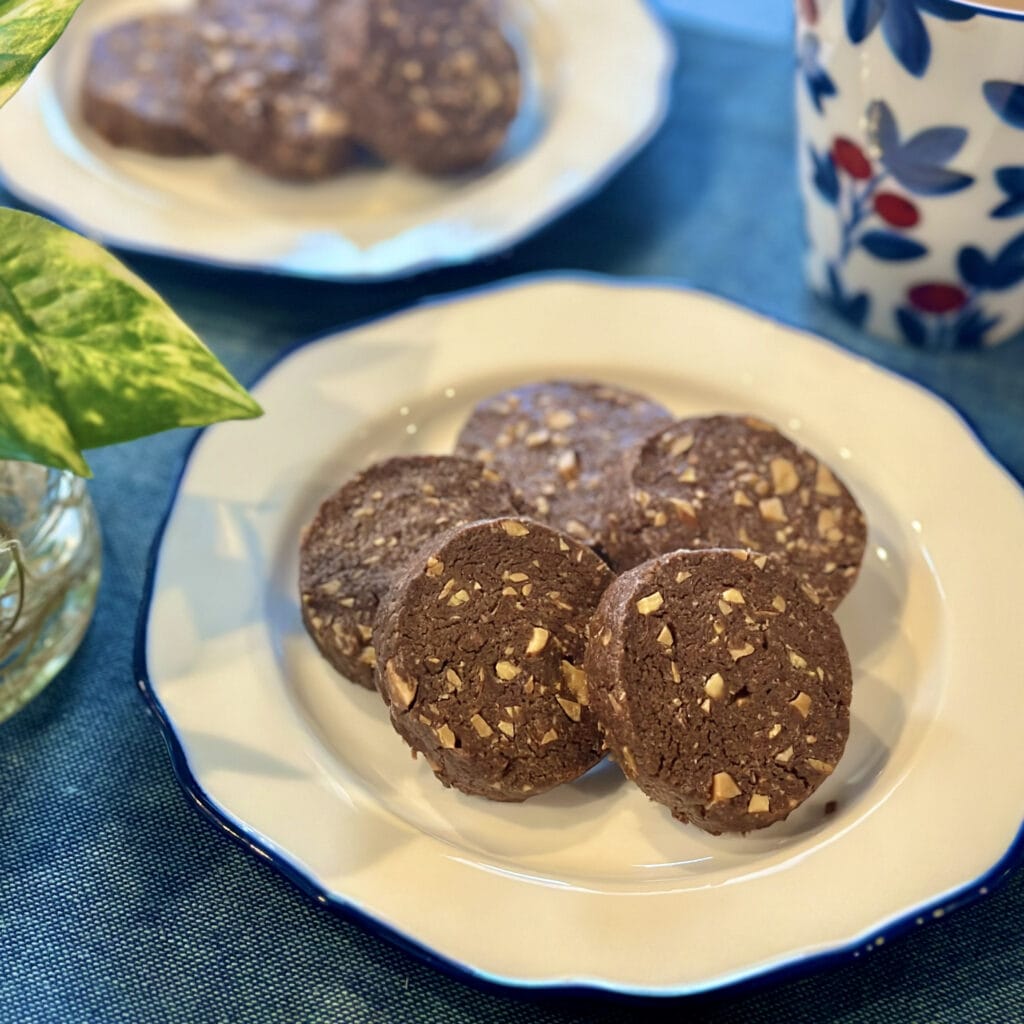 栗原はるみさんレシピ　チョコレートアイスボックスクッキー