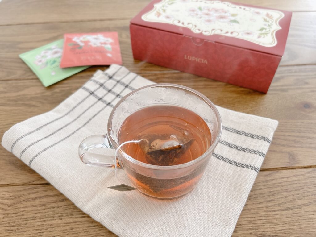 ルピシア 春のティーバッグセット15種とティーカップ