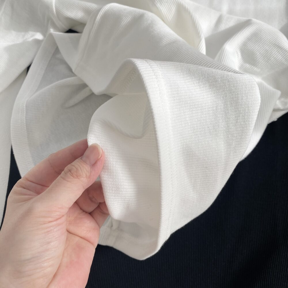 pierrot テレコリブカットソー