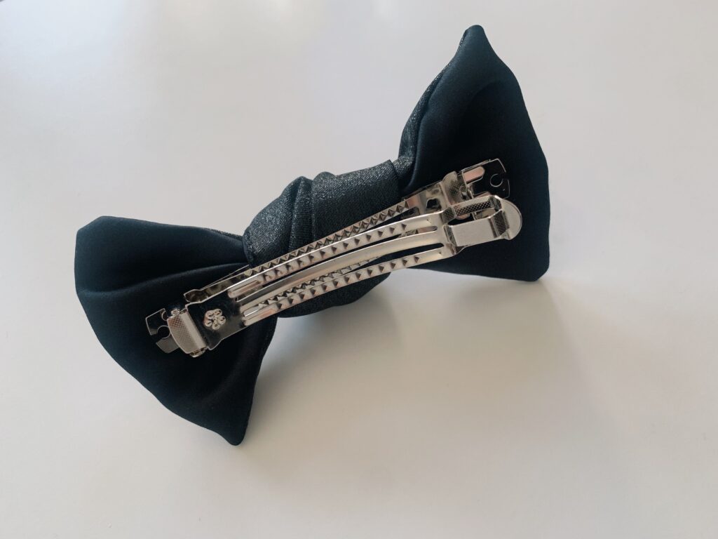 12closet　ラメリボン　バレッタ