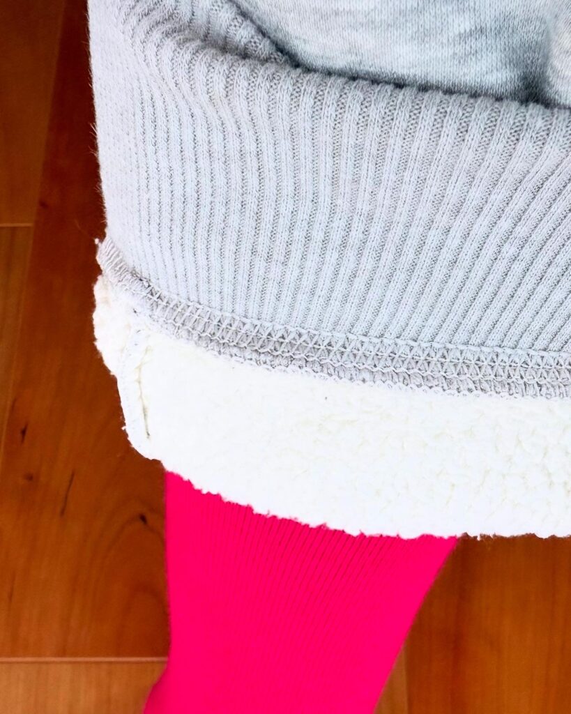 ユニクロ ヒートテックボアスウェットパンツ