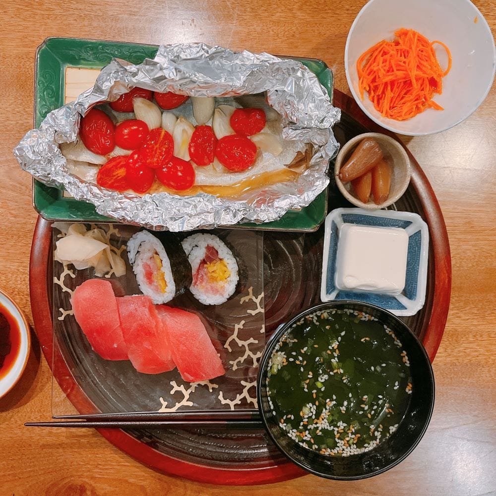 魚料理　ホイル焼き　鯖