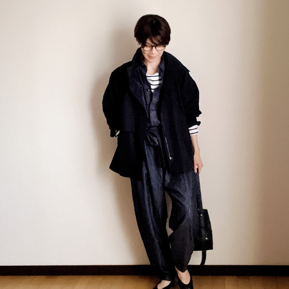 THE　PAUSE　トレンチブルゾン