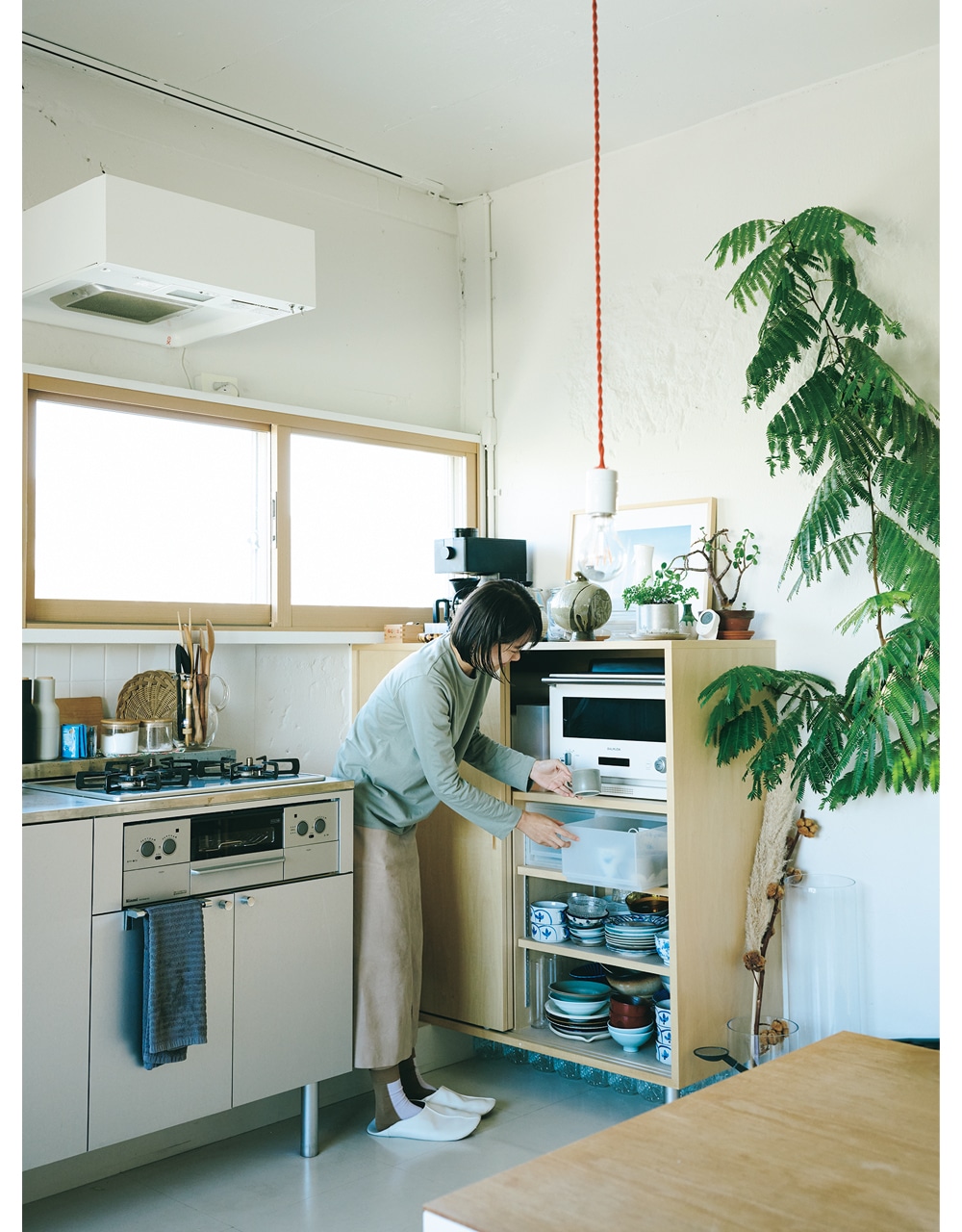 サイズ感がちょうどいい食器棚