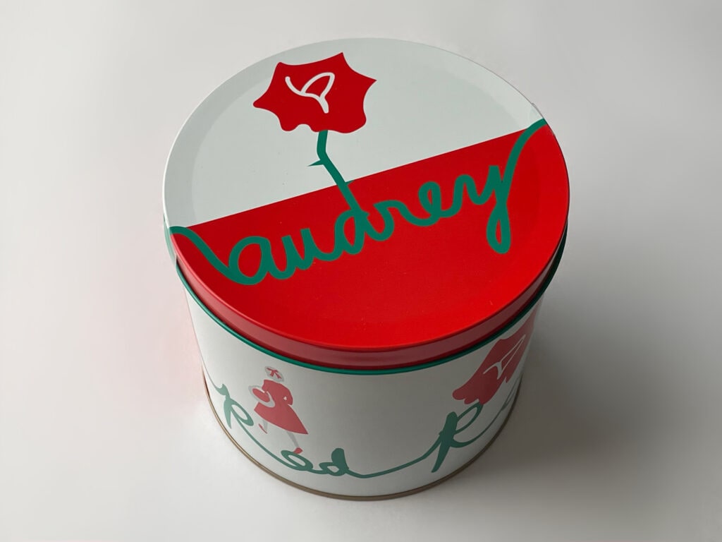 オードリー　AUDREY　バレンタイン缶2025　Sサイズ　バレンタイン2025　横浜高島屋　LEE100人隊　TB　はな　今日のお買い物