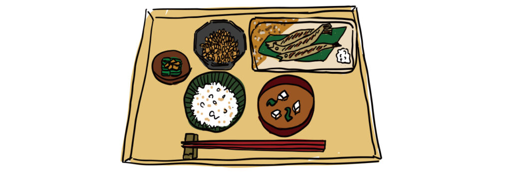 バランスのいい食事