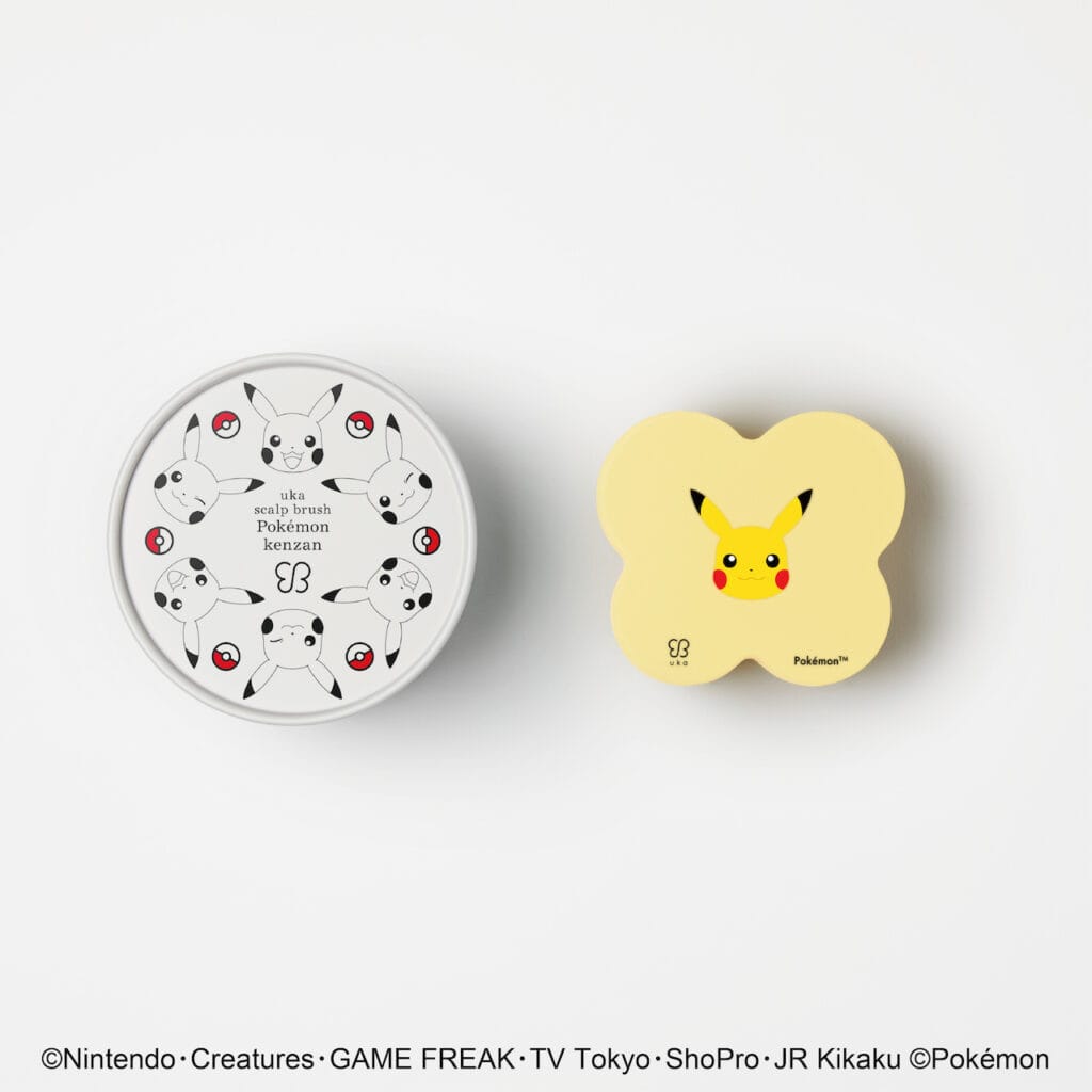 uka スカルプブラシ ポケモンケンザン ピカチュウ