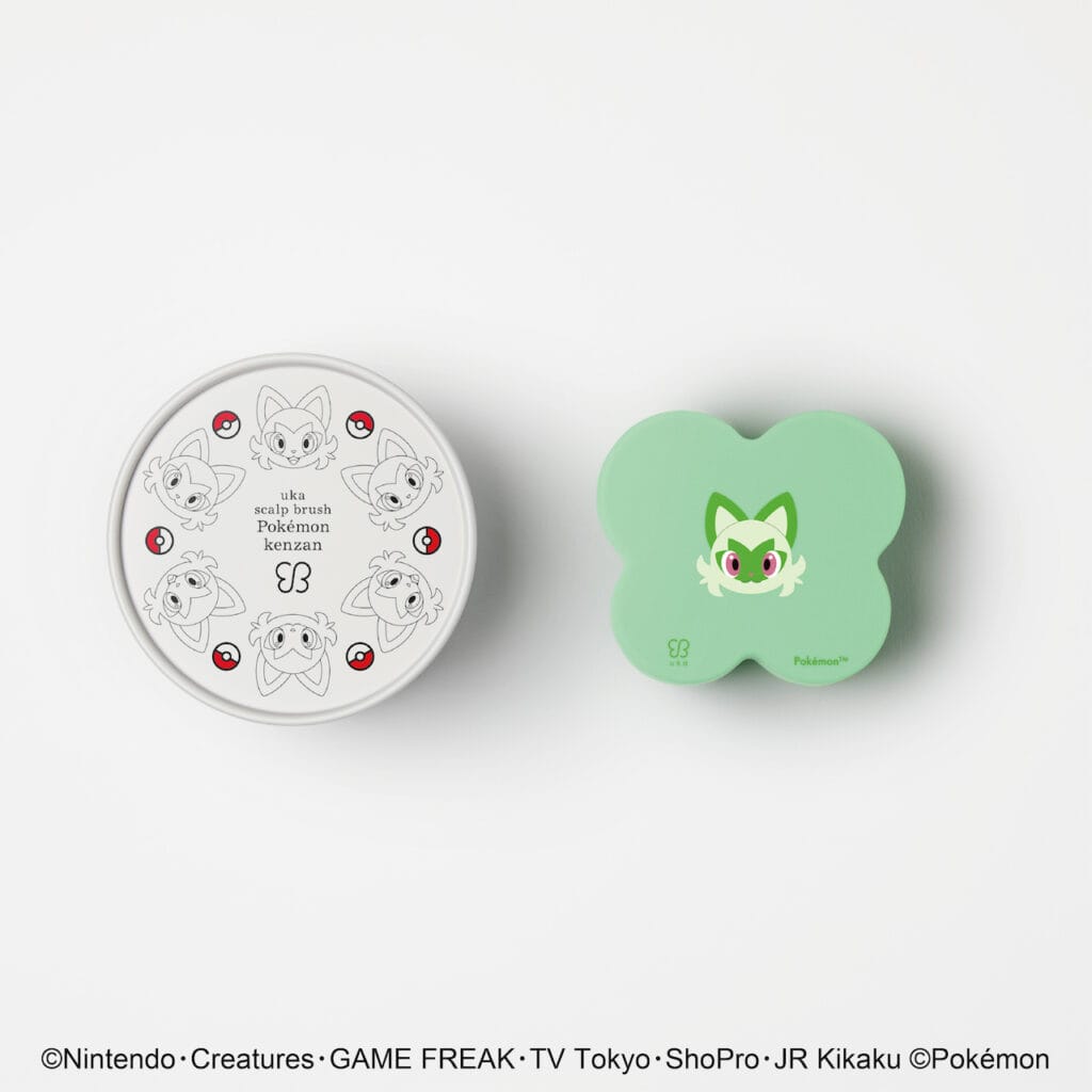 uka スカルプブラシ ポケモンケンザン ニャオハ