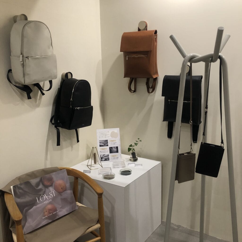 LOVST TOKYO ヴィーガン　エコ　エシカル　サステナブル　レザー　ボストンバッグ　トートバッグ