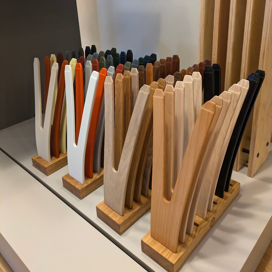 Yチェア、木材、サンプル