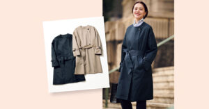 天候の変わりやすい春に重宝！ハレの日にぴったり【12closet】のリッチなトレンチコート
